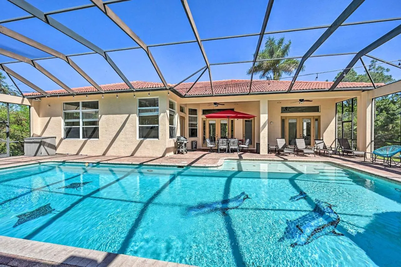 Backyard Oasis With Private Pool! * North Naples