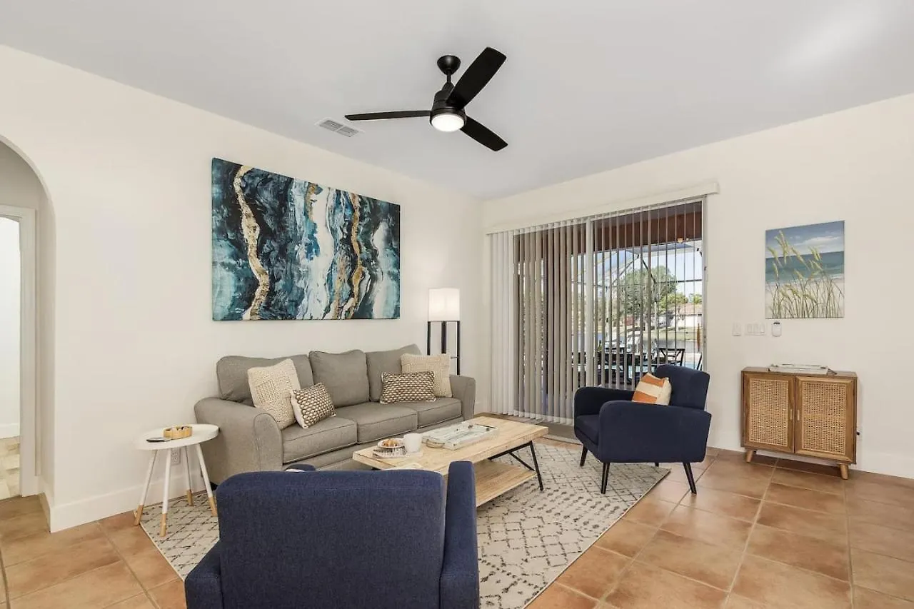 度假居 Lakeview Lovely Pool In Gated Community North Naples