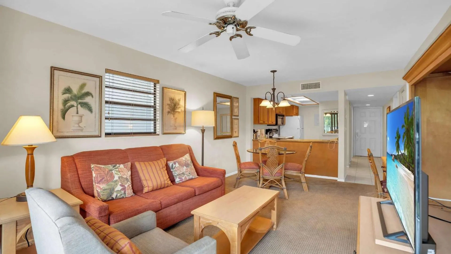 End Unit With Views From Lanai