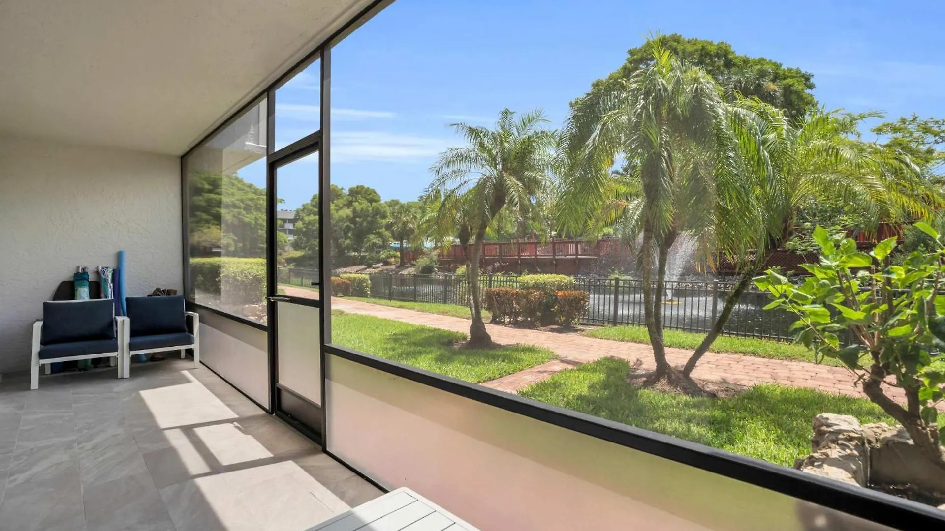 First Floor With And Fountain Views