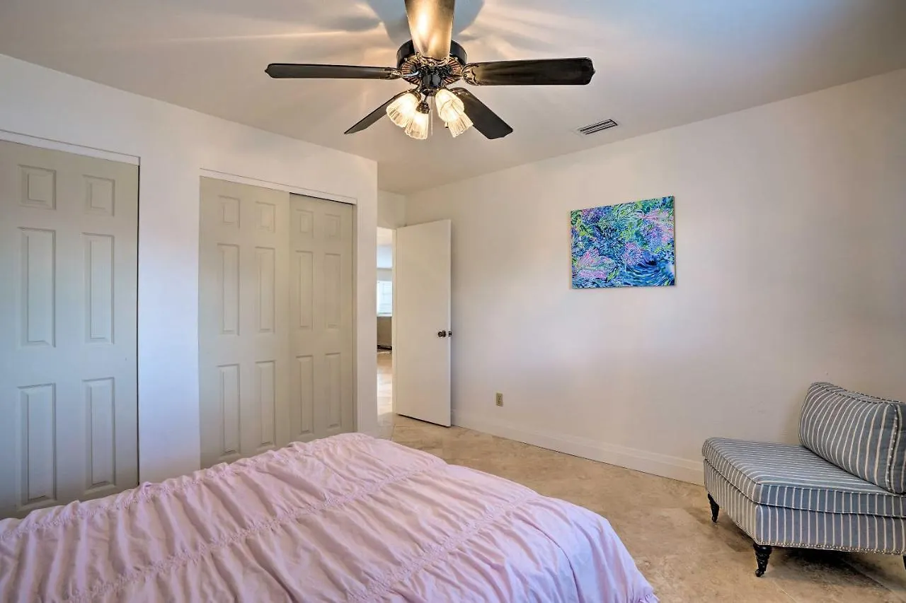 Direct Gulf Access And Lanai Sunny Home! 펜션 North Naples
