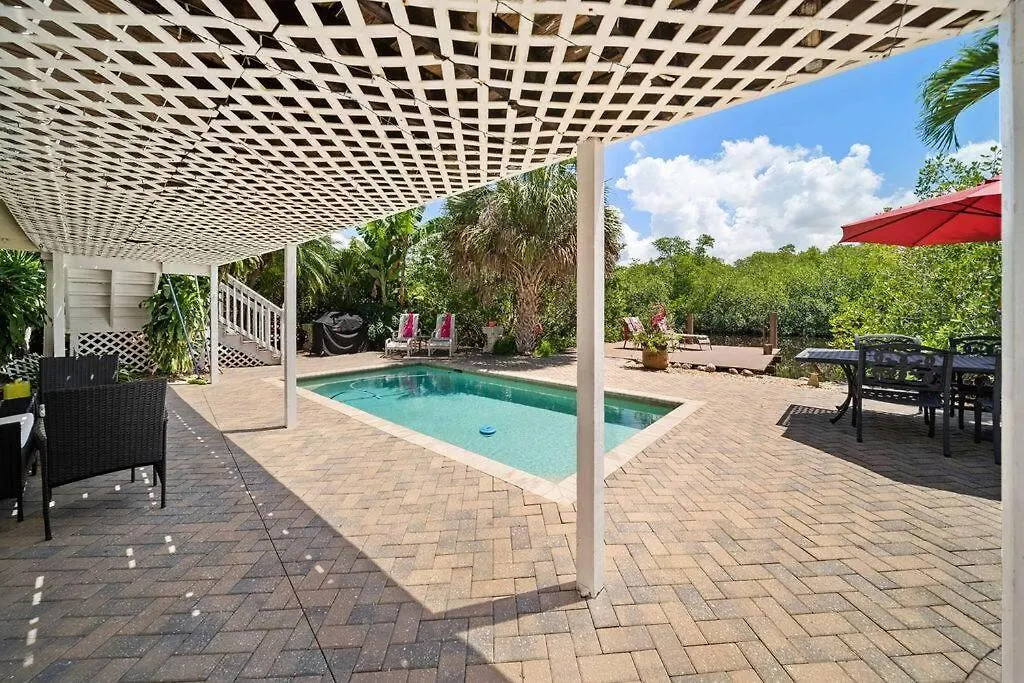 Semesterbostad 3 Bed 3 Bath Tropical Paradise Waterfront Pool House - On Canal - Direct Acces To Gulf North Naples