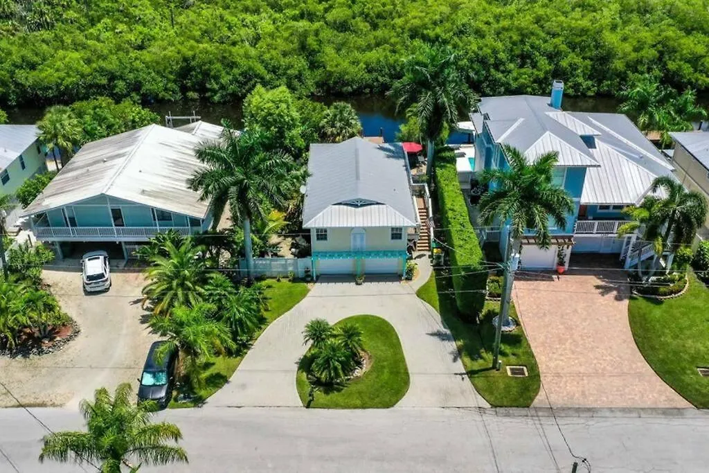 3 Bed 3 Bath Tropical Paradise Waterfront Pool House - On Canal - Direct Acces To Gulf Semesterbostad