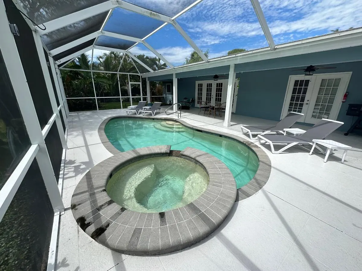 Florida House, 4br 2bt With Private Pool Oasis