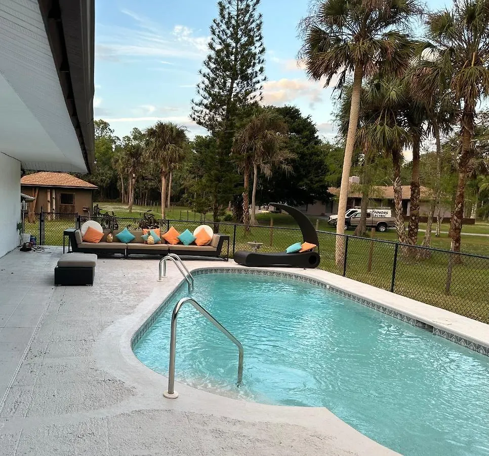 Vacation Pool In The Woods. * North Naples
