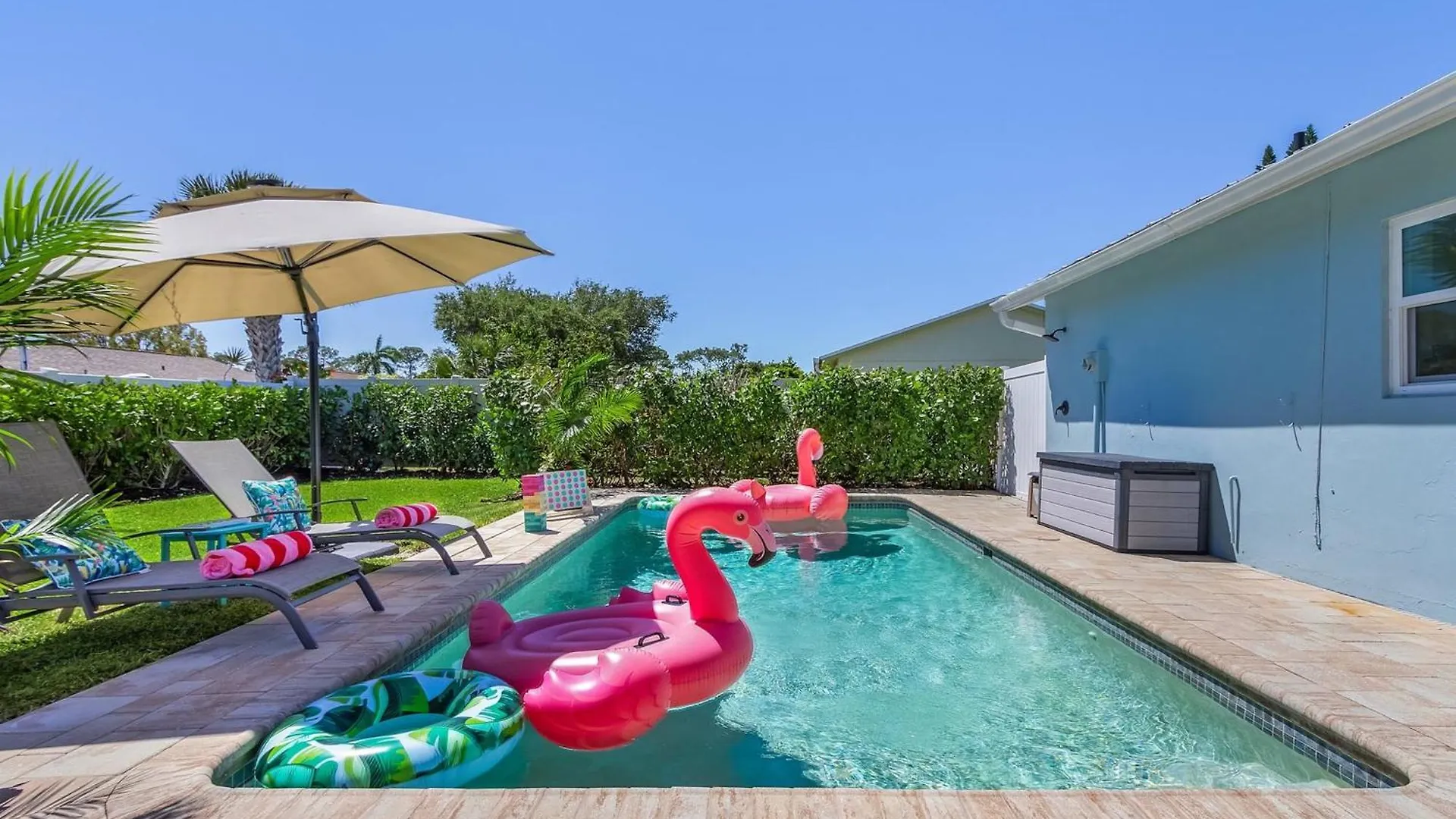 Ferienhaus Custom Pool Oasis 3bdr