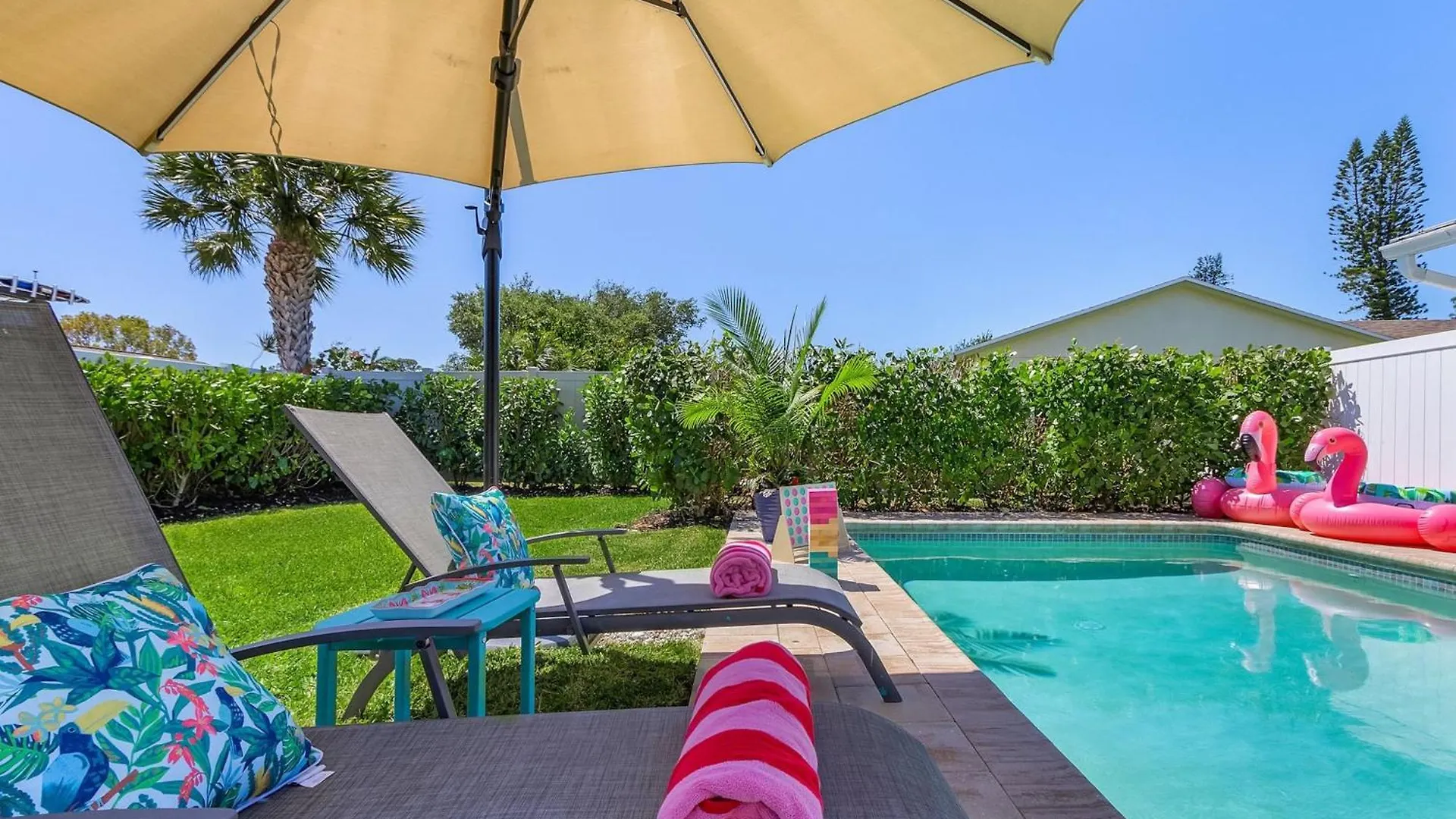 Ferienhaus Custom Pool Oasis 3bdr