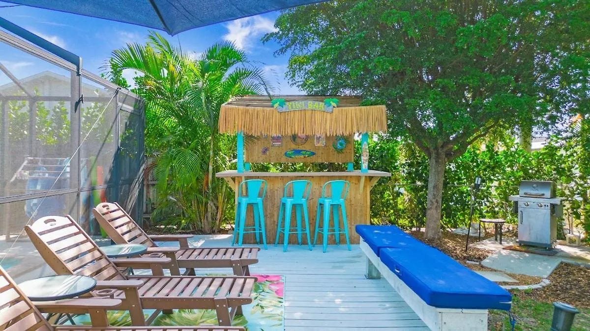 Beachy Haven 3 Bed 2bath Heated Pool Tiki Bar Sleep 6 * North Naples