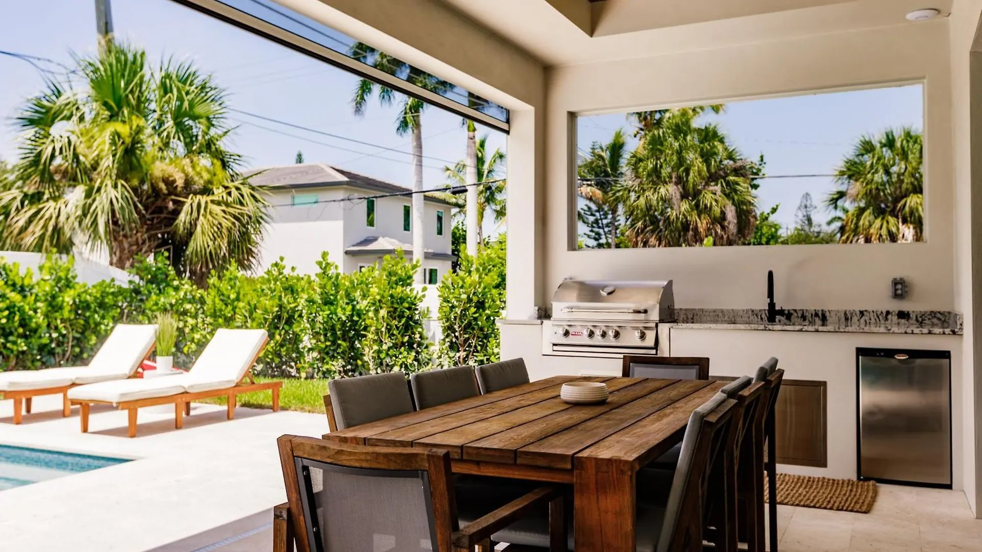 Luxury Orange Blossom Oasis 4-3 Tiki Bar 度假居 North Naples