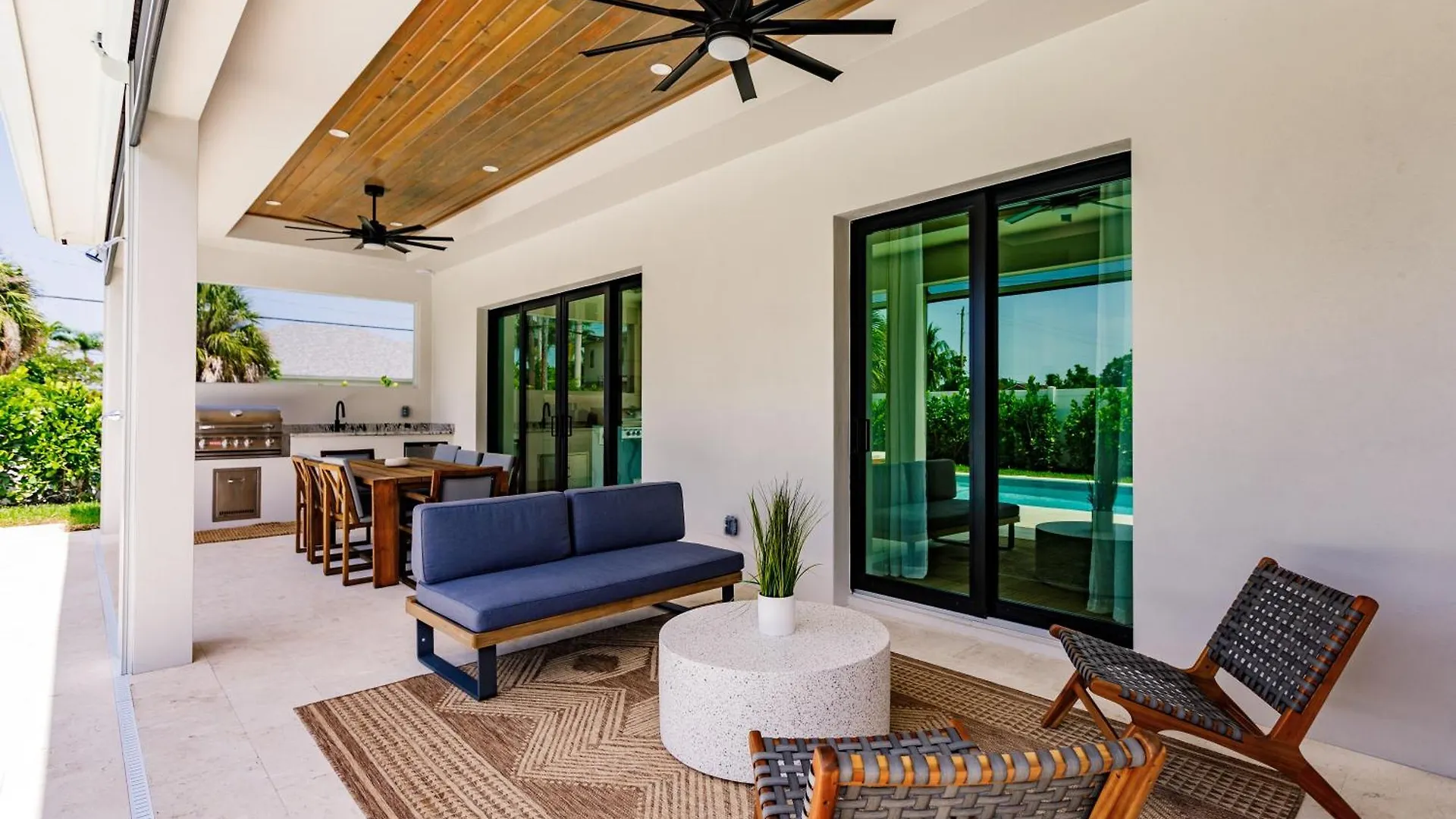 Luxury Orange Blossom Oasis 4-3 Tiki Bar *
