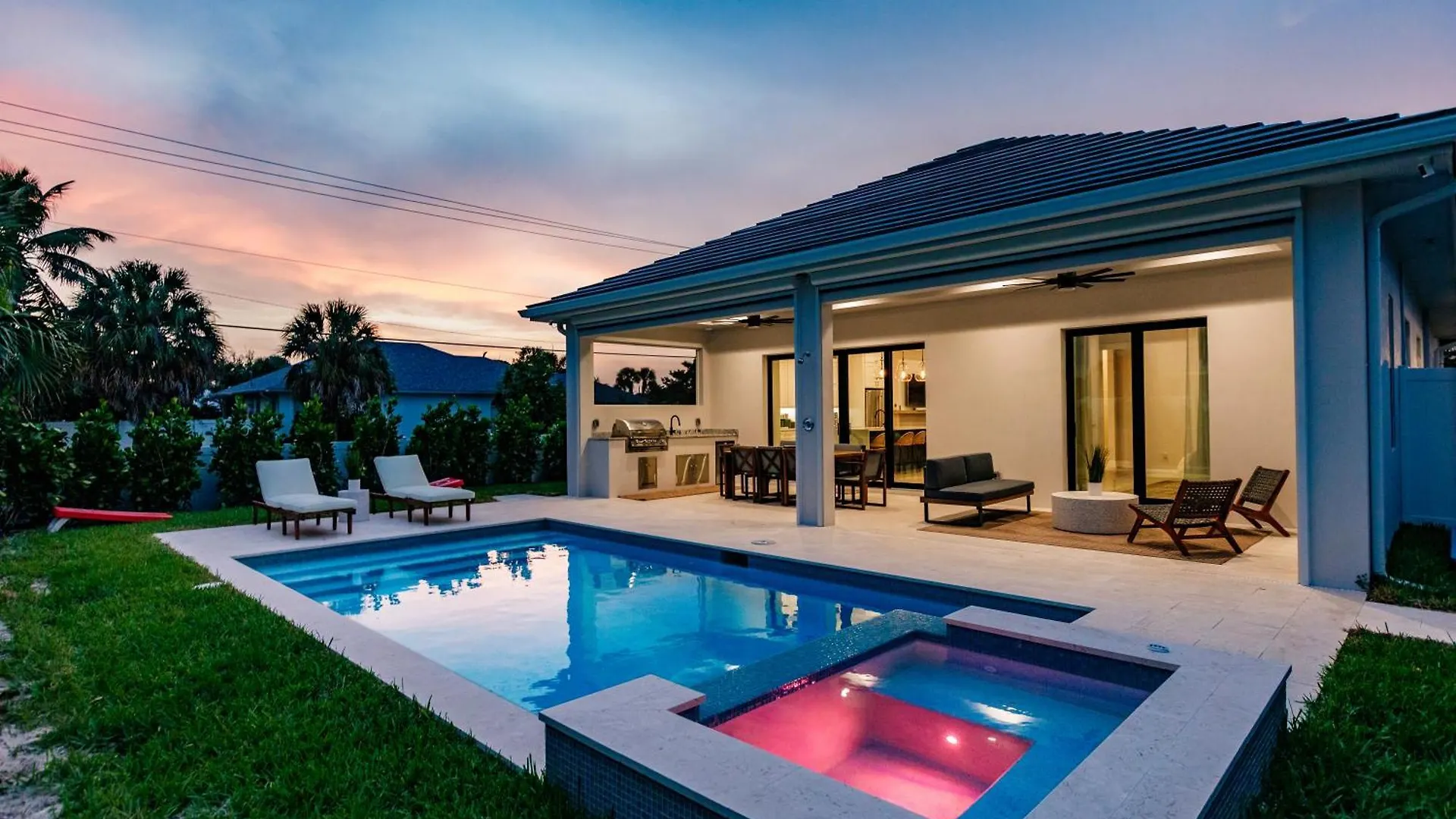 度假居 Luxury Orange Blossom Oasis 4-3 Tiki Bar *